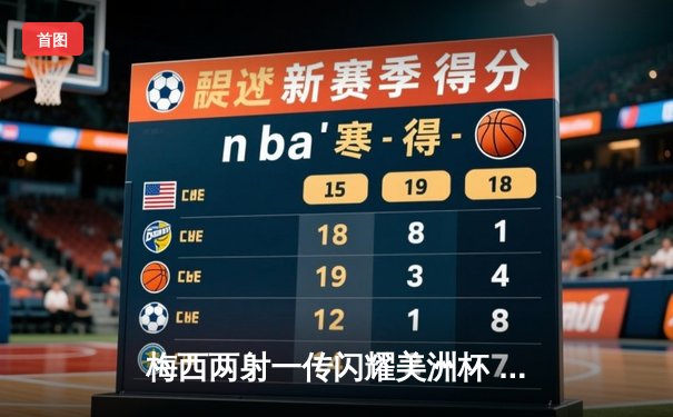 梅西两射一传闪耀美洲杯 阿根廷3-0完胜智利迎开门红